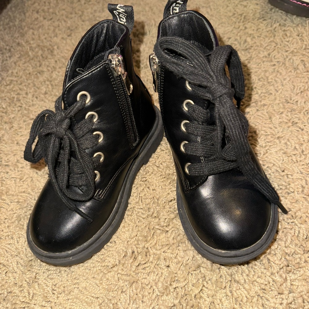 Stylish Black Kids Boots
